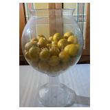 Paris Jar w/Lemon Decor