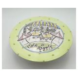 Reneé DuBois "Cafe de Paris" Cake Pedestal