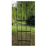 Fleur-de-Lis Garden Trellis 77" Tall