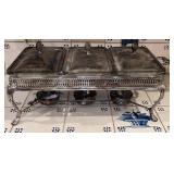 Silver 3 Section Steamer/Warmer