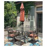 Wrought Iron Patio Furniture Set