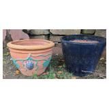 2 Planters 11"