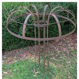 Large Metal Plant Ring 37" across x 46" tall