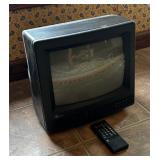 Vintage 13" GE Color TV with Remote