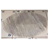 Fine Granite Oval Cutting Board 14" x 10"