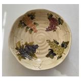 Cabernet Floral Center Piece Bowl