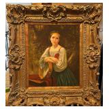 "The Bohemian" Oil on Canvas Reproduction 34x38