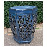 Blue Plant Stand 19"