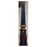 Very Nice Wooden Art Candlestick Holder
