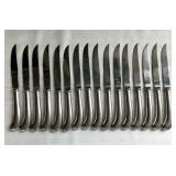 16 Pistol Handle Steak Knives
