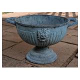 Garden Urn w/Patina Finish 4 1/2"