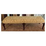 French Country Style Bench 62"