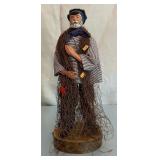 Santon De Provence Terracotta Folk Fisherman