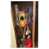 Brooms, Mops, and other supplies