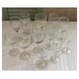 13 Wine Stem Glasses