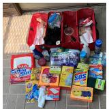 Travel Carrier, Cleaning Supplies