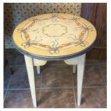 Vintage Wood Accent Table