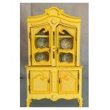 Signed French China Hutch Doll House Furniture