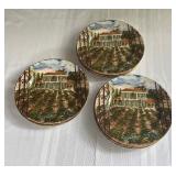 Vintage American Atelier "Bordeaux" Pattern Plates