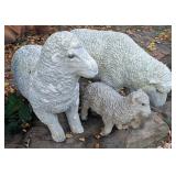 Sheep & Lamb Statues