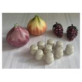 Fritz & Floyd Onion Shakers, Grapes, Small Shakers