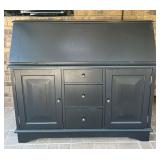 Black Secretary Desk