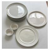 Ivory plates, Sauce Bowls