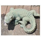 Garden Gator Statue 16"