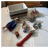 Unique Ornaments/Tassels & Basket