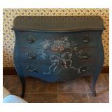 Blue Hand Painted Hekman Bombè Chest
