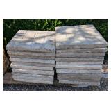 Square Stamped Concrete Pavers 16"