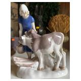 Vintage Bing & Grøndahl "Girl With Calves"