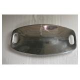 Nambe Alloy Handled Serving Tray
