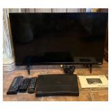 32" Vizio Smart TV & Samsung Blu-Ray DVD Player