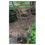 Vintage Iron Plant Stand 35"