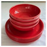 Homer Laughlin Red Fiesta Dishes