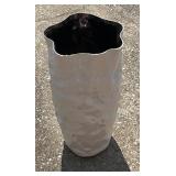 White Metal Umbrella Vase