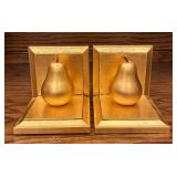 Golden Pear Bookends
