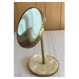 Vintage Gooseneck Mirror