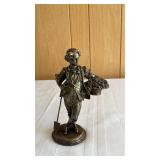 Antique French Boy With Basket
