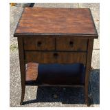 Vintage Side Table w/Drawers
