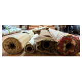 4 Rolls Of Nice Textured Fabric