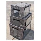 3 Designer Storage Containers