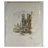 Vintage "Westminster London" by Jan Korthals