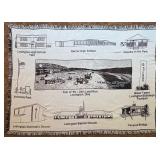 Run Of 89- Okla Land Run Fringed Throw