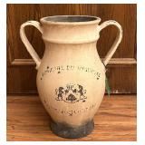 Pier 1 Terracotta "French" Style Wine Jug
