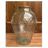 Large Glass Jar with Cork Lid