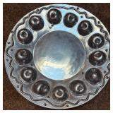 Mariposa Brillante Aluminum Apple Serving Tray