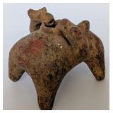 Pre-Columbian Jalisco Redware Quadruped Dog Vessel