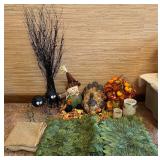 Variety of Fall Decor
